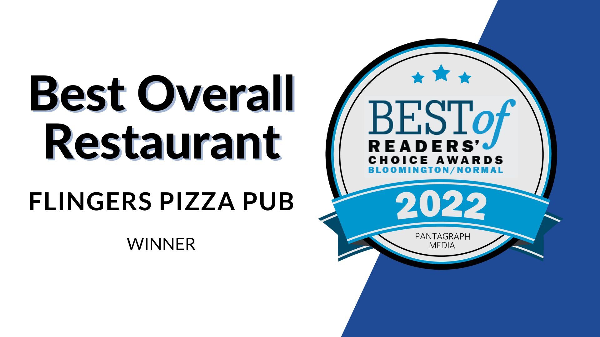 Best Overall Restaurant - Winner